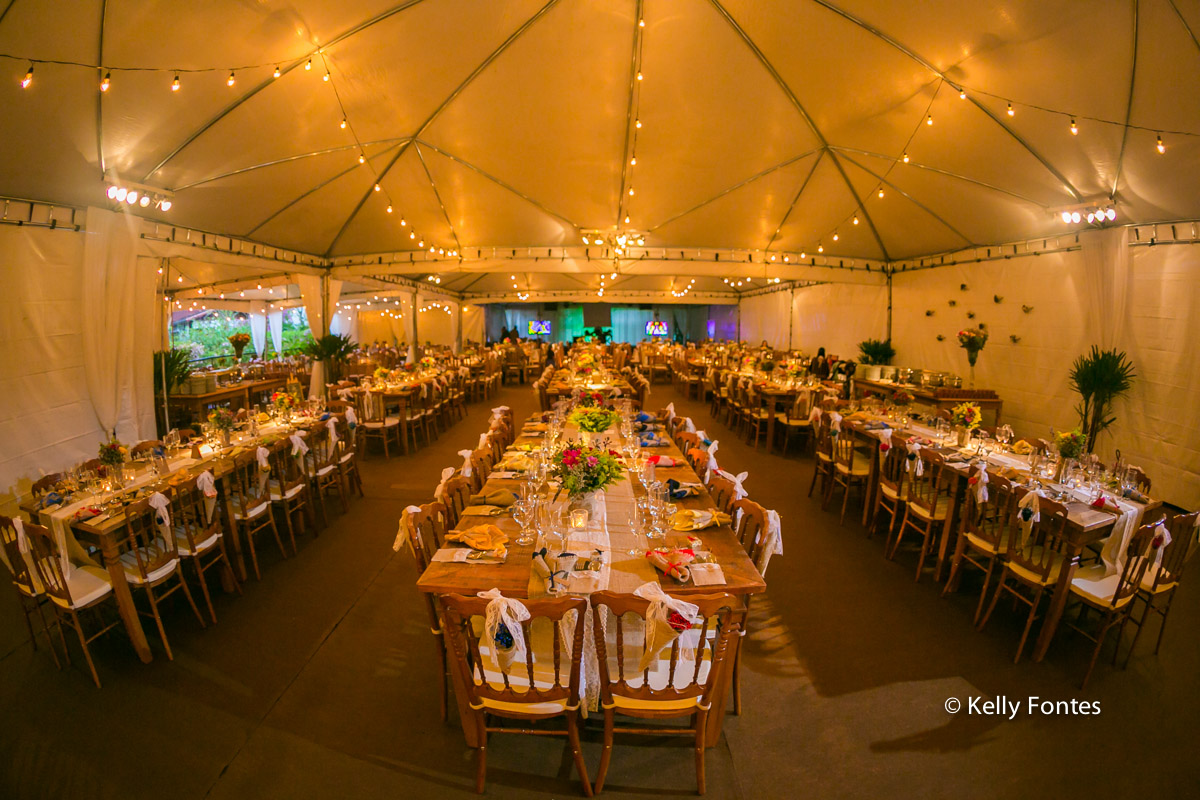 Fotografia decoração casamento RJ buffet