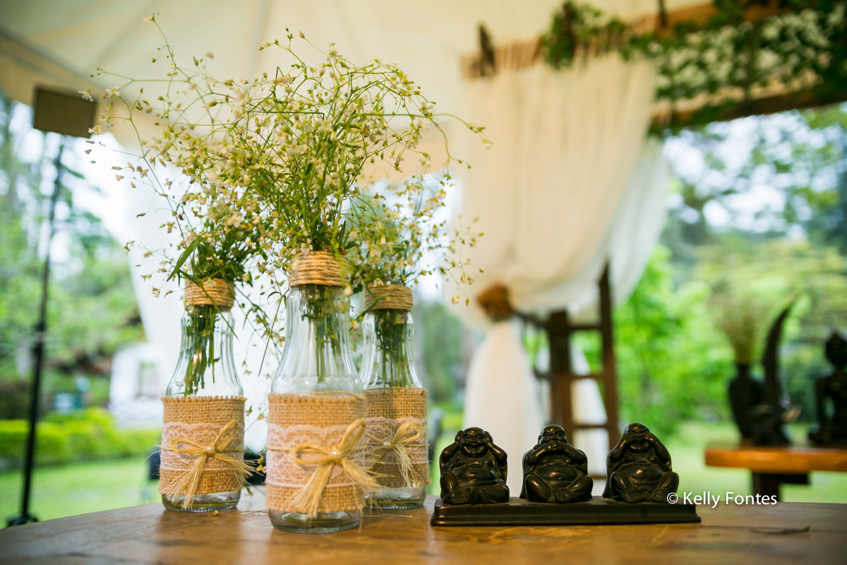 Fotografia decoração casamento RJ buffet