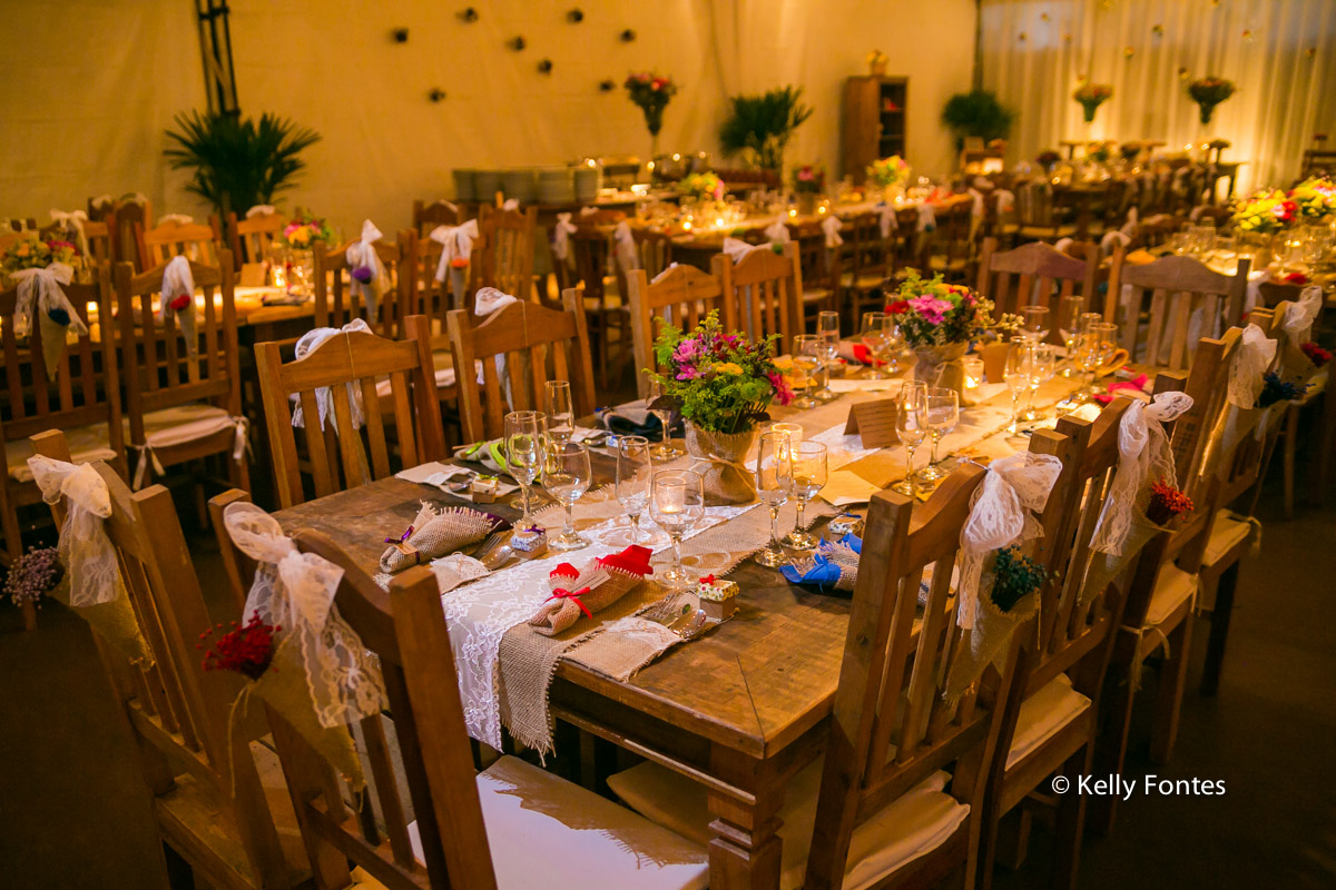 Fotografia decoração casamento RJ buffet